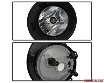 Xtune OEM Style Fog Lights With Clear Lens And Switch Chevrolet Camaro 2010-2013 - FL-CCAM10-V6-C