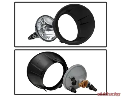 Xtune OEM Style Fog Lights With Clear Lens And Switch Chevrolet Camaro 2010-2013 - FL-CCAM10-V6-C