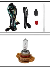 Xtune OEM Style Fog Lights With Clear Lens And Switch Chevrolet Camaro 2010-2013                                     - FL-CCAM10-V6-C - Image 4