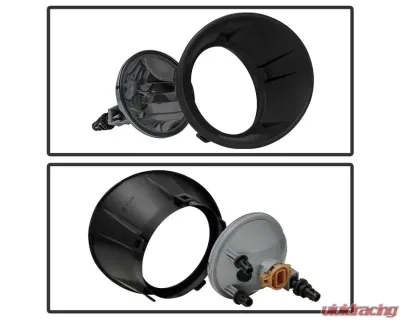 Xtune OEM Style Fog Lights With Smoked Lens And Switch Chevrolet Camaro 2010-2013 - FL-CCAM10-V6-SM