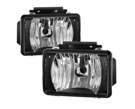 Xtune OEM Style Fog Lights With Black Lens Chevrolet Colorado | GMC Canyon | Isuzu I-Series 2004-2012