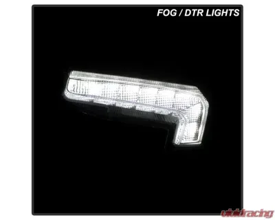 Xtune OE Set LED DRL Fog Lights Chevrolet Malibu 2016-2018 - FL-JH-CM16-LED-OE-SET