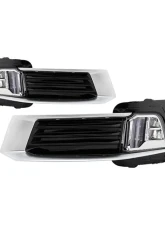 Xtune LED DRL Switch Back Fog Lights With Chrome Lens Cadillac XTS 2013-2015                                     - FL-JH-CXTS13-LED-C - Image 9