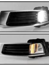 Xtune LED DRL Switch Back Fog Lights With Chrome Lens Cadillac XTS 2013-2015                                     - FL-JH-CXTS13-LED-C - Image 6