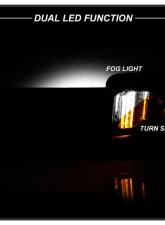 Xtune LED DRL Switch Back Fog Lights With Chrome Lens Cadillac XTS 2013-2015                                     - FL-JH-CXTS13-LED-C - Image 7