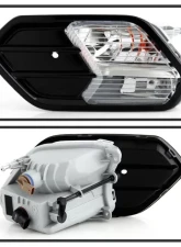 Xtune OE Left FO2520194 Parking Lights w/ Fog Light & Cover Ford Escape 2017-2019                                     - FL-JH-FESCA17C-OE-L - Image 2