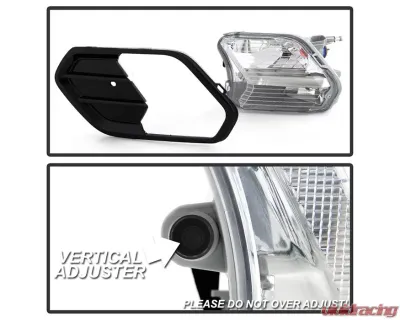 Xtune OE Left FO2520194 Parking Lights w/ Fog Light & Cover Ford Escape 2017-2019 - FL-JH-FESCA17C-OE-L
