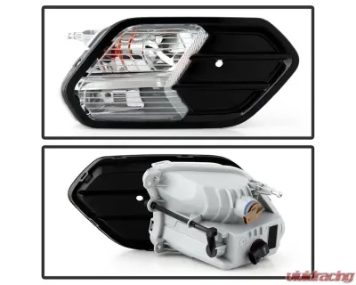 Xtune OE Right FO2521194 Parking Lights w/ Fog Light & Cover Ford Escape 2017-2019 - FL-JH-FESCA17C-OE-R