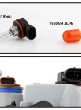 Xtune OE Right FO2521194 Parking Lights w/ Fog Light & Cover Ford Escape 2017-2019                                     - FL-JH-FESCA17C-OE-R - Image 5