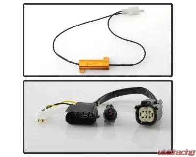 Xtune LED DRL Switch Back Signal Fog Lights With Chrome Lens Cadillac XT5 2017-2018 - FL-LED-CAXT517-C