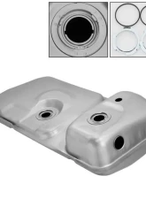 Xtune 15.4 Gallon Fuel Gas Tank w/ Fuel Injection Ford Mustang | Mercury Capri 1983-1997                                     - FT-CCF12B - Image 7