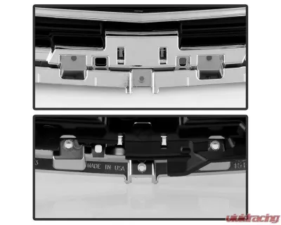 Xtune OE Style Chrome Front Upper Grille Assembly  Chevrolet Cruze 2015-2016 - GRI-CCRZ15-OELW-C