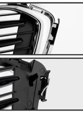 Xtune OE Style Chrome Front Grille Assembly  Chevrolet Cruze 2015-2016                                     - GRI-CCRZ15-OEUP-C - Image 3