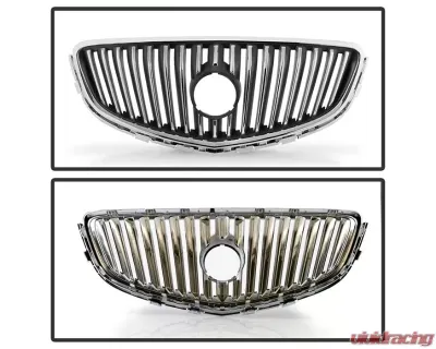 Xtune OE Style Chrome Front Grille Assembly Buick Verano 2012-2017 - GRI-MT-BVER12-OE-C