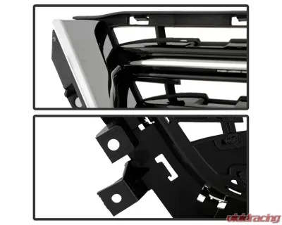 Xtune OE Style Chrome Front Lower Grille Assembly Chevrolet Impala 2014-2020 - GRI-MT-CIM14-OE-C