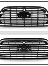 Xtune OE Style Black Front Grille Assembly Ford Transit 2015-2019                                     - GRI-MT-FTR15-BK - Image 2