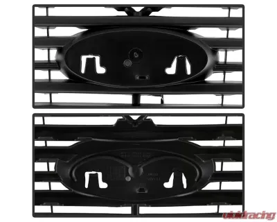 Xtune OE Style Black Front Grille Assembly Ford Transit 2015-2019 - GRI-MT-FTR15-BK