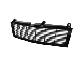 Xtune 1-Piece Black Horizontal Billet Front Grille Chevrolet Silverado | Suburban | Tahoe 1999-2006