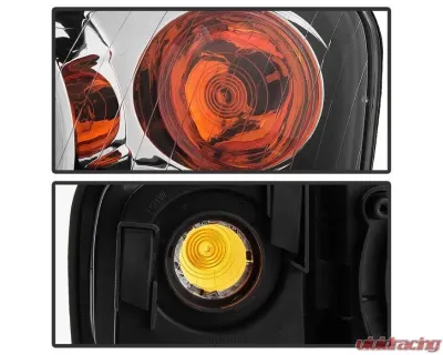 Xtune OEM Style Headlights With Black Lens Audi A4 | S4 2006-2008 - HD-JH-AA406-HID-BK