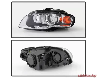 Xtune OEM Style Left Driver Side Headlights Audi A4 | S4 2006-2008 - HD-JH-AA406-HID-L