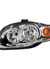 Xtune OEM Style Left Driver Side Headlights Audi A4 2006-2008                                     - HD-JH-AA406-OE-L - Image 7