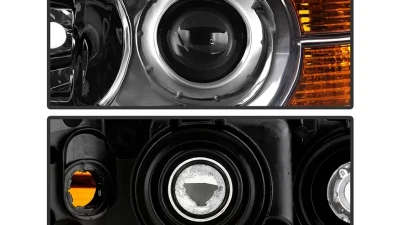 Xtune Crystal Headlights With Chrome Lens Acura MDX 2004-2006                                     - HD-JH-AMDX04-AM-C - Image 3