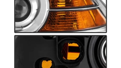 Xtune Crystal Headlights With Chrome Lens Acura MDX 2004-2006                                     - HD-JH-AMDX04-AM-C - Image 5