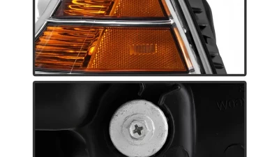 Xtune Crystal Headlights With Chrome Lens Acura MDX 2004-2006                                     - HD-JH-AMDX04-AM-C - Image 6