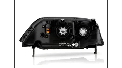 Xtune Crystal Headlights With Chrome Lens Acura MDX 2004-2006                                     - HD-JH-AMDX04-AM-C - Image 7