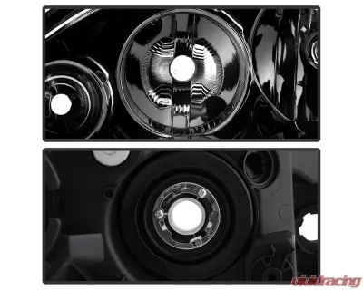 Xtune OEM Style Headlights With Black Lens Acura RSX 2005-2006 - HD-JH-ARSX05-AM-BK