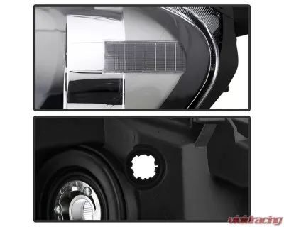 Xtune OEM Style Headlights With Black Lens Acura RSX 2005-2006 - HD-JH-ARSX05-AM-BK