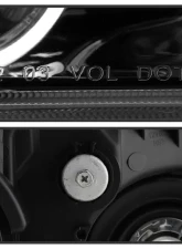 Xtune OEM Style Headlights With Black Lens Acura RSX 2005-2006                                     - HD-JH-ARSX05-AM-BK - Image 7