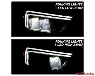 Xtune OE Right Passenger Side Full LED w/ DRL Headlight Buick Encore 2017-2021 - HD-JH-BEN17-FLED-OE-R