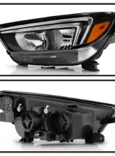 Xtune OE Left Halogen w/LED DRL Headlights Buick Encore 2017-2020                                     - HD-JH-BEN17-OE-L - Image 2