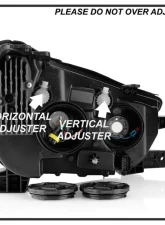 Xtune OE Left Halogen w/LED DRL Headlights Buick Encore 2017-2020                                     - HD-JH-BEN17-OE-L - Image 5