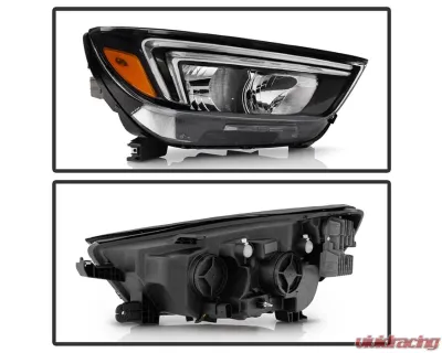 Xtune OE Right Halogen w/LED DRL Headlights Buick Encore 2017-2020 - HD-JH-BEN17-OE-R