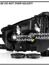 Xtune OE Right Halogen w/LED DRL Headlights Buick Encore 2017-2020                                     - HD-JH-BEN17-OE-R - Image 5