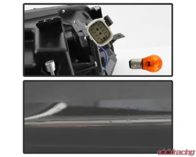 Xtune OEM Style Left Halogen LED Headlights With Clear Lens  Buick LaCrosse 2014-2018 - HD-JH-BLAC14-OE-L