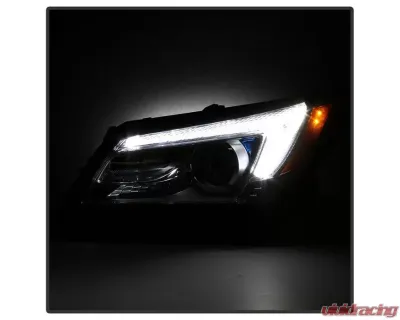 Xtune OEM Style Left Halogen LED Headlights With Clear Lens  Buick LaCrosse 2014-2018 - HD-JH-BLAC14-OE-L