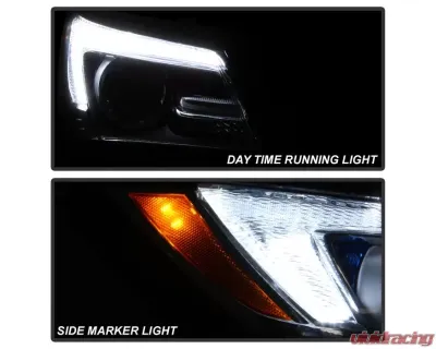 Xtune OEM Style Right Halogen LED Headlights With Clear Lens  Buick LaCrosse 2014-2018 - HD-JH-BLAC14-OE-R