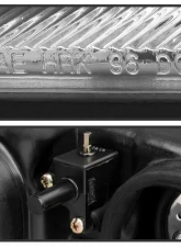 Xtune OEM Style Headlights With Chrome Lens Buick LeSabre 1997-1999                                     - HD-JH-BLE97-AM-C - Image 3