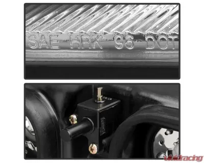 Xtune OEM Style Headlights With Chrome Lens Buick LeSabre 1997-1999 - HD-JH-BLE97-AM-C