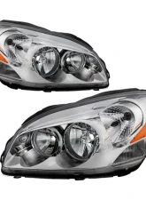 Xtune OEM Style Left & Right Headlights With Clear Lens Buick Lucerne 2006-2011                                     - HD-JH-BULU06-AM-C - Image 6
