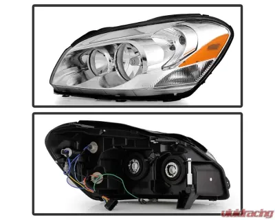 Xtune OEM Style Left & Right Headlights With Clear Lens Buick Lucerne 2006-2011 - HD-JH-BULU06-AM-C