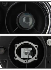 Xtune Factory Style Headlights With Black Lens Chrysler 300C 2005-2010                                     - HD-JH-C300C-BK - Image 3