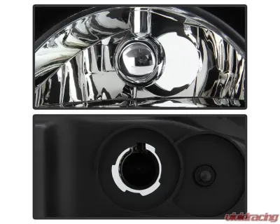 Xtune Factory Style Headlights With Black Lens Chrysler 300C 2005-2010 - HD-JH-C300C-BK