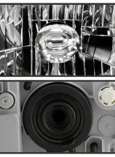 Xtune OE Chrome OEM Style Headlights Chevy Aveo | Pontiac G3 | Pontiac Wave 2007-2011                                     - HD-JH-CAVEO07-AM-C - Image 3