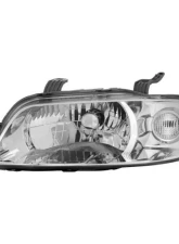 Xtune OEM Left Driver Side Headlight Chevrolet Aveo 2004-2008                                     - HD-JH-CAVEO504-OE-L - Image 6