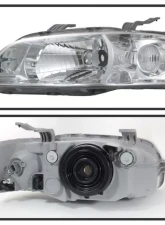 Xtune OEM Left Driver Side Headlight Chevrolet Aveo 2004-2008                                     - HD-JH-CAVEO504-OE-L - Image 2