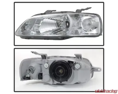 Xtune OEM Left Driver Side Headlight Chevrolet Aveo 2004-2008 - HD-JH-CAVEO504-OE-L